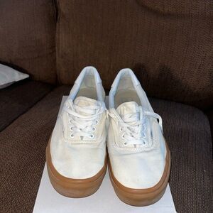 White Era Vans.